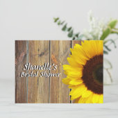 ヒマワリブライダルシャワー 招待状 (スタンド正面)