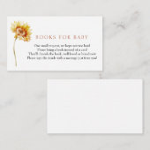 ヒマワリベビー用の本 エンクロージャーカード (正面/裏面)