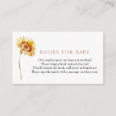 ヒマワリベビー用の本 エンクロージャーカード (正面)