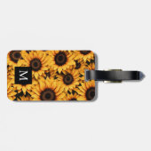 ヒマワリモダンズラ ラゲッジタグ (裏面横)