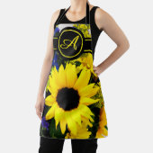 ヒマワリモノグラム エプロン (インサイチュ)