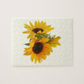 ヒマワリリングや輪 ジグソーパズル (横)