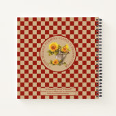 ヒマワリレシピ ノートブック (裏面)