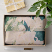 ヒマワリヴィンテージイエローダークグリーンデコパージュ 薄葉紙 (ギフト)