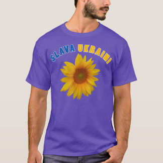 ヒマワリーウクライナアラバウクレニ Tシャツ