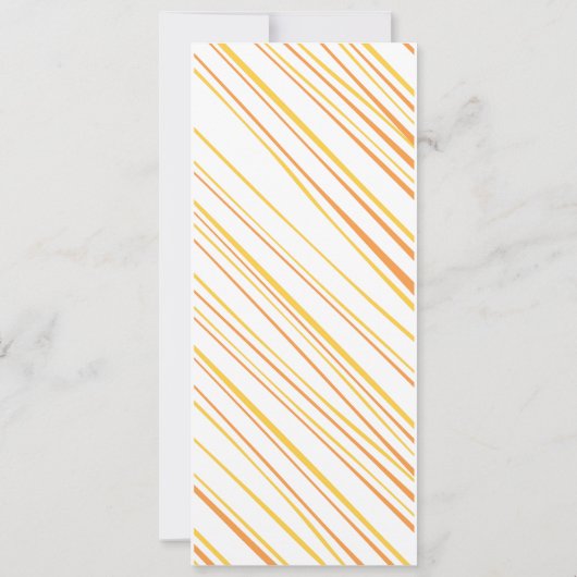 ヒマワリーティーレングス結婚式招待状 招待状 (裏面)