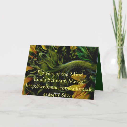 ヒマワリ交響曲 カード (裏面)