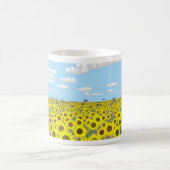 ヒマワリ分野 コーヒーマグカップ (中央)