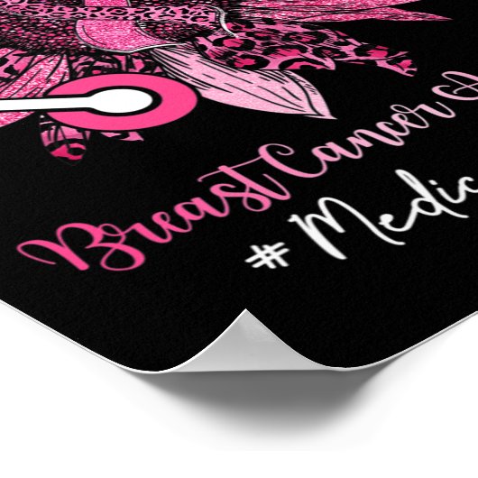 ヒマワリ医療補助帯乳がんA ポスター (角)