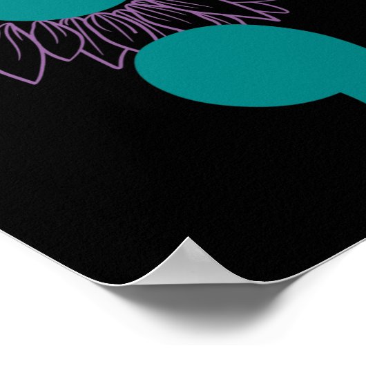 ヒマワリ半月自殺認識度メンタルヘルス ポスター (角)