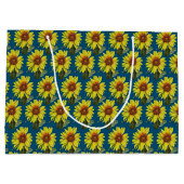 ヒマワリ大抱き枕 ラージペーパーバッグ (裏面)