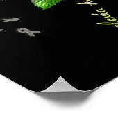 ヒマワリ失読症認識度 ポスター (角)