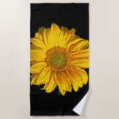 ヒマワリ属 ビーチタオル (正面)
