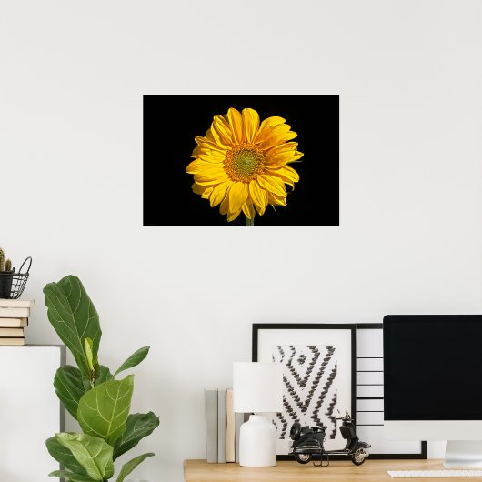 ヒマワリ属 ポスター (ホームオフィス)