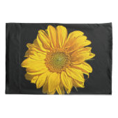 ヒマワリ属 枕カバー (裏面)