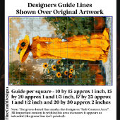 ヒマワリ帽子DT1Lデコページ付き黄色の女性 薄葉紙