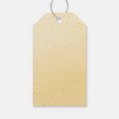 ヒマワリ感謝してい ギフトタグ (裏面)