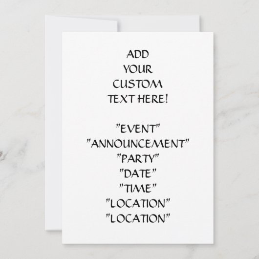 ヒマワリ招待状カードパーティの招待状イベント 招待状 (裏面)