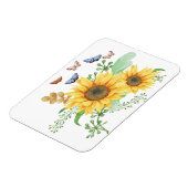 ヒマワリ春磁石 マグネット (左側)