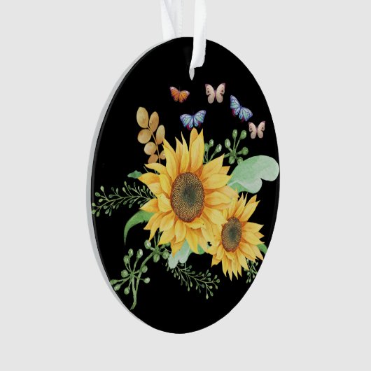 ヒマワリ春 オーナメント (正面)