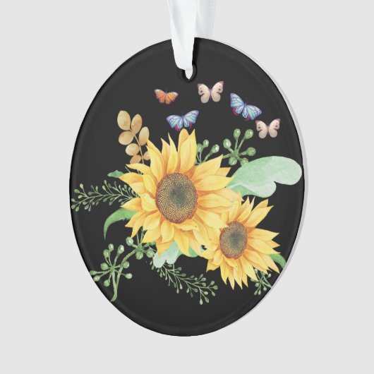 ヒマワリ春 オーナメント (正面)