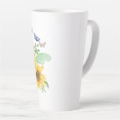 ヒマワリ春 カフェラテマグ (右アングル)