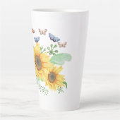 ヒマワリ春 カフェラテマグ (正面)