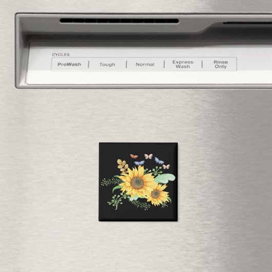 ヒマワリ春 マグネット (インサイチュ (食洗機))