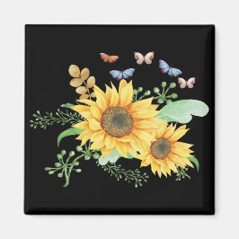 ヒマワリ春 マグネット