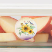 ヒマワリ春 ラベル (貼付)