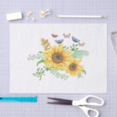 ヒマワリ春 薄葉紙 (クラフト)
