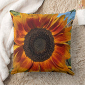 ヒマワリ枕 クッション (ブランケット)