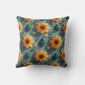 ヒマワリ枕 クッション (裏面)