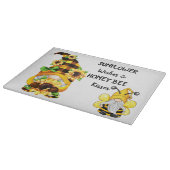 ヒマワリ格言切板 カッティングボード (角)