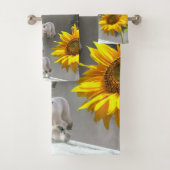 ヒマワリ極熊フローラセット バスタオルセット (インサイチュ)