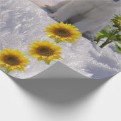 ヒマワリ極熊マットラッピング紙 ラッピングペーパー (角)