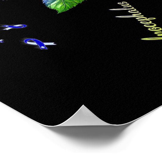 ヒマワリ水頭症認識度 ポスター (角)