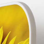 ヒマワリ漬けボールパドル ピックルボールラケット (左詳細)