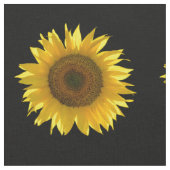 ヒマワリ生地 ファブリック (クローズアップ)