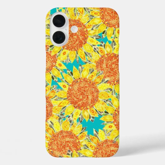 ヒマワリ畑 Case-Mate iPhoneケース (裏面)