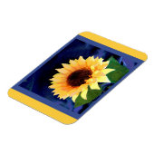 ヒマワリ磁石イエローとブルー マグネット (左側)