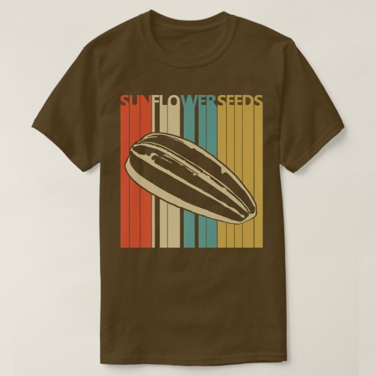 ヒマワリ種衣料品 Tシャツ (デザイン正面)