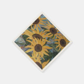 ヒマワリ紙ナプキン スタンダードカクテルナプキン (角)