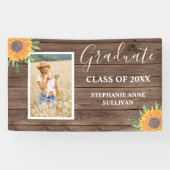 ヒマワリ素朴の木科卒業 横断幕 (横)