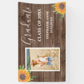 ヒマワリ素朴の木科卒業 横断幕 (縦)