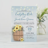 ヒマワリ素朴の樽 招待状 (スタンド正面)