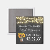 ヒマワリ素朴の黒板 マグネット (正面/裏面)