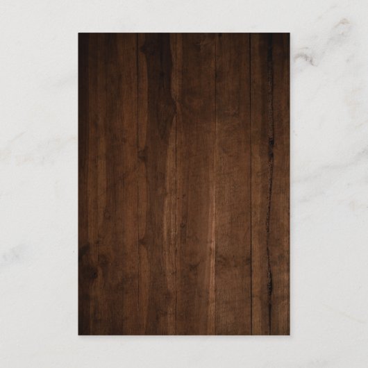 ヒマワリ素朴ウッドウォーターカラー週末詳細 エンクロージャーカード (裏面)