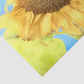 ヒマワリ素朴国イエローウォーター色 薄葉紙 (詳細)