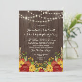 ヒマワリ素朴結婚ズ 招待状 (スタンド正面)